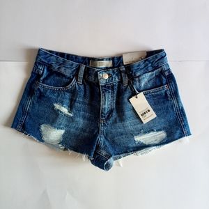 NWT TOPSHOP Moto CORY Jean Shorts